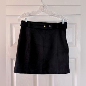 Haute Monde Black Mini Skirt